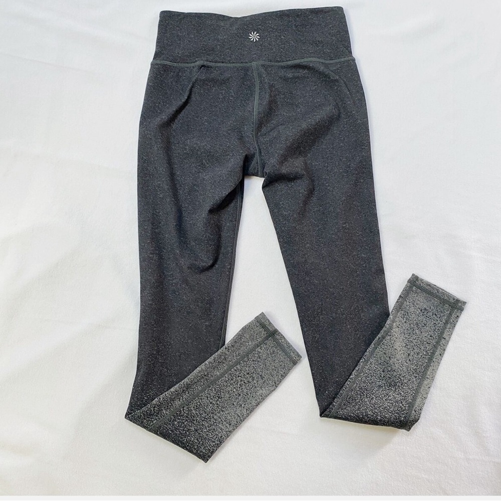 Athleta chaturanga grey speckled leggings - Picture 2 of 4